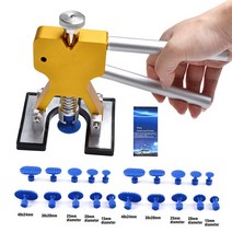 차찌그러짐복원 랩토라이너 글루텐트 차찌그러짐 자동차 덴트 제거 덴트 풀러 auto body repair tool kits car body denting dent remover, 20pcs 탭으로
