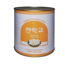 이엔 락교3KG, 4통, 3kg
