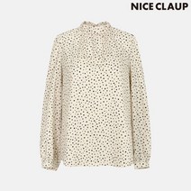 [나이스크랍] 나이스클랍 타이 프린팅 블라우스 N224MWB927