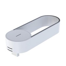 차량용 공기청정기휴대용 자동차 공기 청정기 조용한 이오나이저 나쁜 냄새를 위한 USB 충전기와 미니 애, 01 White