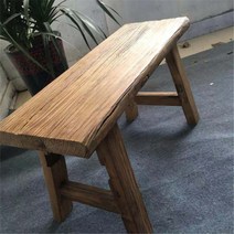 (주문제작 가능)우드 빈티지 고재 벤치 스툴 원목 의자 벤츠 나무 긴의자, 벤치 80cm x 25cm x 45 높이