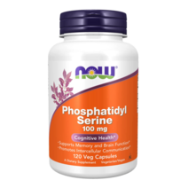 나우푸드 포스타딜세린 Phosphatidyl serine 100 mg 식물성캡슐120정, 1개, 120정