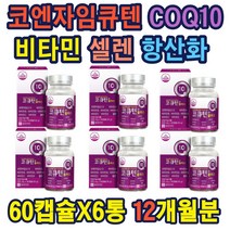 코큐텐 비타민B1 B2 C 건조효모 토코페롤 항산화기능