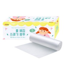 킹스봉 롤 배접 재활용 쓰레기봉투, 특대 90x110cm (100L)