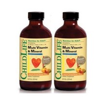 차일드라이프 어린이 액체 멀티 비타민 미네랄 237ml 2병