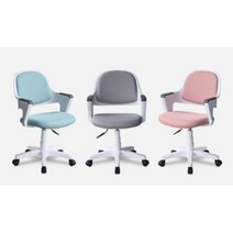 저소음바퀴 쉬운높이조절 초등의자 어린이암체어 주니어룸 실내인테리어, 그레이