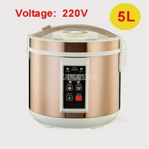 청국장발효기 5L 완전 자동 검은 마늘 발효기 가정용 DIY Zymolysis 냄비 메이커 기계 건조, 01 220V