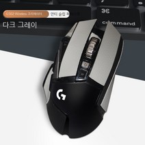 Topsky 마우스 스티커 적용 Logitech G502 안티 슬립 스티커 유선 영웅 마스터 무선 에디션 Creator 마우스 땀 흡수 스티커 Kda, 색깔4