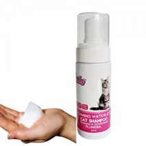 고양이 털관리 거품 샴푸 푸르메리아 반려동물샴푸 단모종 펫샴푸 아깽이