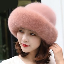 iPSTO 폭스퍼햇 겨울 여성 여우털모자 인조모 털모자 벙거지모자