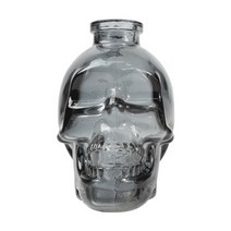 몰드몰 디퓨저용기 - 라이트블랙 해골 ( 200ml ) 코르크 마개 포함