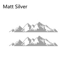 자동차 스티커 지프 레니게이드 리버티 패트리어트 랭글러 jk jl tj yj 트레일 호크 rubicon 비닐 마운틴 데칼 액세서리 제품, 푸른, 76x16cm