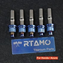 오토바이가변배기 머플러 준비엘 튜닝 rtamo |(5개 키트) 아큐라 번트 블루용 키트, 번트 블루, 01 Burnt Blue
