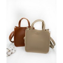 레더 사각 크로스 백 9color 여성토트가방 데일리 네모가방