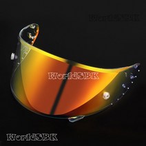 쇼에이 X14 쇼에이 Z7 호환용 미러 컬러 클리어 쉴드 CWR-1 NXR RF-1200, Revo Red Visor
