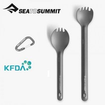 [안전발전소] SEATOSUMMIT 씨투써밋 알파라이트 나이프 포크 스포크 스푼 시리즈, 1개, 알파라이트 스포크