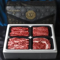 한우 설 명절 선물세트 구이용 800g 선물용 모듬 세트 1++ 당일배송 냉장 등심 안심 갈비살 채끝 업진살 부채살, [옵션5] 한우1++ 갈비살(200g)