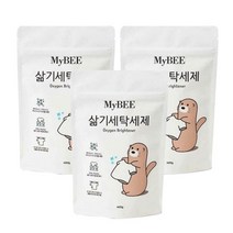 삶기 세탁세제 리필x3팩 얼룩제거제비앤비세제, 삶기세탁세제 리필x3팩