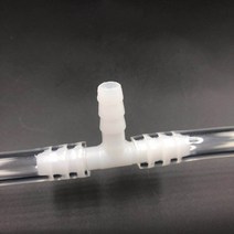 징크판넬 정원용 3 방향 티 호스 커넥터 8MM 10MM 플라스틱 탑 철조망 파이프 피팅 튜브 조인트, 02 8MM