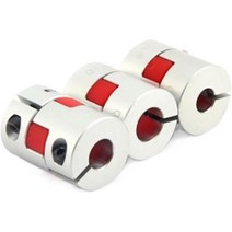 알루미늄 리지드 샤프트 커플링 1 pc D20L25 매화 플렉시블 꽃 모터 커넥터, 25 8mmX 8mm