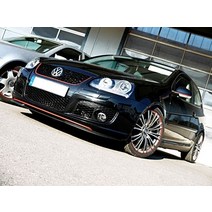 폭스바겐 골프 바디킷 for vw golf gti r32 jetta mk5 앞 범퍼 스포일러 cupra r 유로 스포일러, 검은색