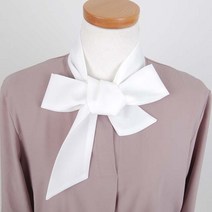 봄 스카프 트윌리 쁘띠 스카프 20대 무지 단색 타이