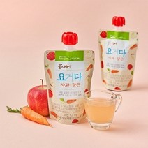 풀무원 디자인밀 요거다 사과당근주스 100ml x 40팩 254031