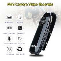 액션캠 자전거 블랙박스 경찰 바디캠 BOBLOV IDV007 풀 HD 1080P 미니 DV 카메라 대시 캠 웨어러블 바디 바, 한개옵션0