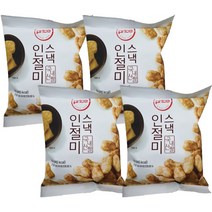 인절미스낵 80g x 4개 국내산쌀가루 볶음콩가루 함유 사무실회사간식 어르신과자, 1개
