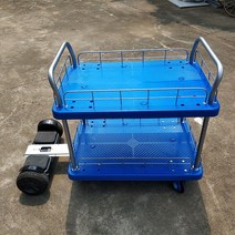 전기 삼륜차 사륜차 트럭 수레 대차 농업용 현장 전동 건설 운반, 단일사이즈, 500W130KG90x60내장배터리