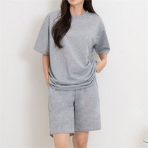 오노마 오노마 ONM 오버핏 반팔반바지세트 츄리닝 원마일웨어 여름옷 (8759666)