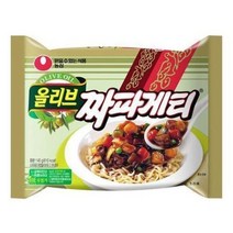 농심 올리브 짜파게티, 140g, 210개