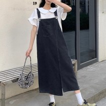 치코엘라- 비송미 롱 데님 원피스