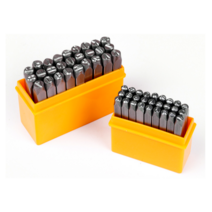 툴쎈 영문펀치 3mm 27P No25101 각인 목공 펀칭, 6mm No25104
