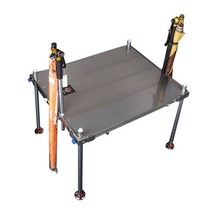 낚시좌대 발판 초 민물좌대 수상 이동식 경량 민물 낚시, 지존다찰 1200x800 다리 길이 1.42m