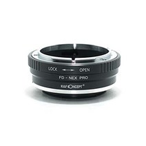 [정규 대리점]K&F CANON FD마운트-SONY NEX E마운트 어댑터 PRO 렌즈 크로스 첨부 fd-nex-pro (KFNEXPRO)