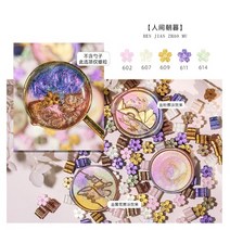 혼합 색상 반짝이 사쿠라 왁스 인감 스탬프 비즈 DIY 선물 봉투 결혼식 초대장 고대 도구 만들기 60 개, 19 No.2019