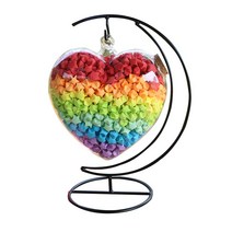 종이학 예쁜 대형 판매 유리병 학병, 소형병병 + C자형병 브래킷