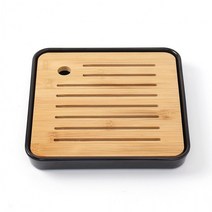 티앤차 정사각 다기트레이 차판 찻상 다도 퇴수기, 상세페이지 참조, 상세페이지 참조