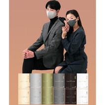 KF94 크린조이 와이드핏 새부리형 황사방역 마스크 성인용(중형) M 5매입 베이지 연그레이 카키 진그레이 블랙 화이트 편안한, 16팩