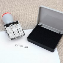 날짜 스탬프 / 숫자도장수자인넘버링, 1개