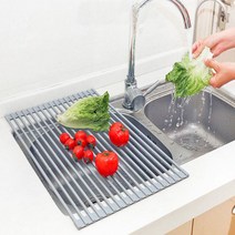 온스 실리콘 싱크대 롤건조 매트 ONS-KR102, 화이트