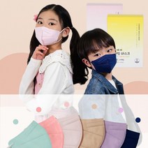 [가격인하] 3컬러추가/소형마스크/SS안감사용/2D 인디에어 유어핏 새부리형 컬러마스크 25매 / 9컬러/소형L, 유어핏 소형L 코랄 25매
