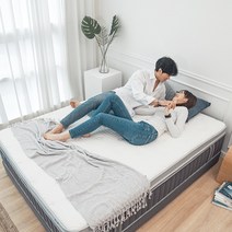 슬립퍼 하이브리드 메모리폼 침대 매트리스, HARD