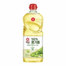 CJ 백설 콩기름 1.5L 가정용 식당용 대용량 업소용 가성비 부침요리 튀김요리, 29개