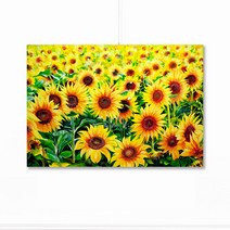 풍수아트 7.[I]수채화 온누리 해바라기 | 초대형50호[116.8x80.3cm]