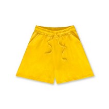 남녀공용 무지 4부 밴딩 반바지