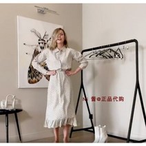 유니클로 INES 봄여름 디자이너스 린넨 프릴 스커트 구매 425452 430451