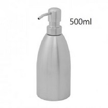 vksek 304스텐으로 고급진 500ml펌프 펌프 스텐펌프 퐁퐁통 스텐디스펜서 세제통, !@상품선택#