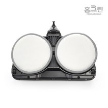 홈크린 물걸레 청소기 청소포부착패드 145mm 호환 코드제로 제트 보만 호환, 1세트, 전용부착패드(145mm~호환)
